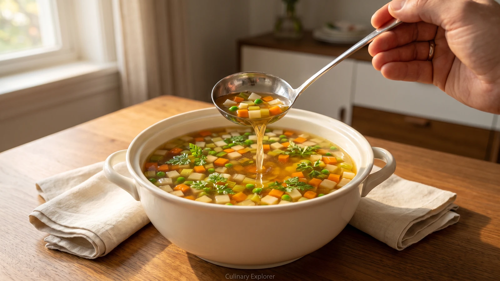 Consommé Brunoise