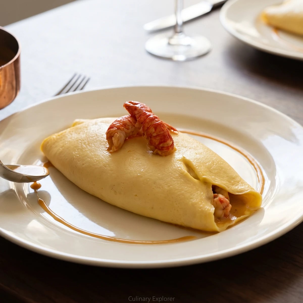 Omelet à la Nantua