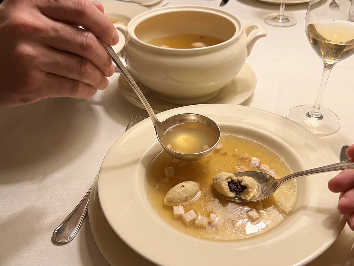 Consommé Boïeldieu - Chef Juliette