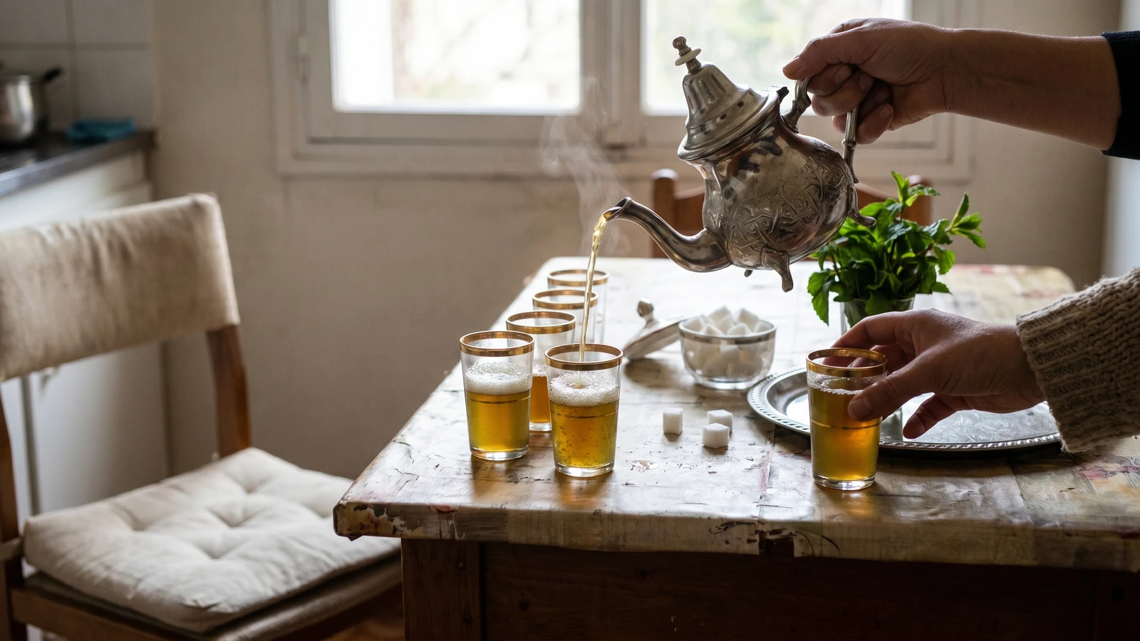 Atay b Chiba (Moroccan Wormwood Tea)