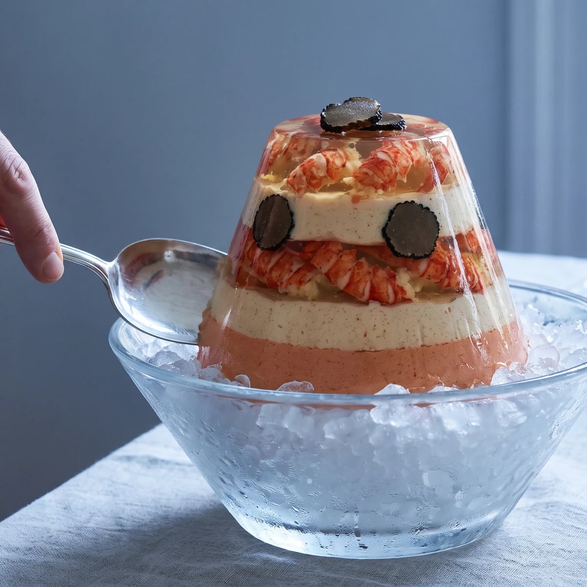 Aspic de Queues d’Écrevisses à la Moderne