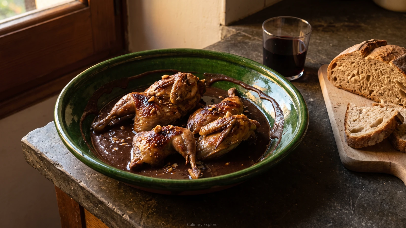 Perdiz con Chocolate