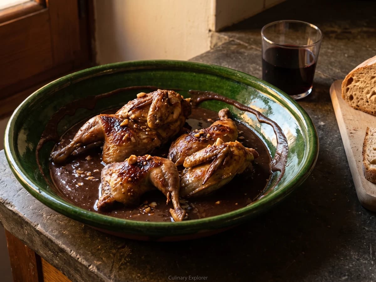 Perdiz con Chocolate - Chef Isabel