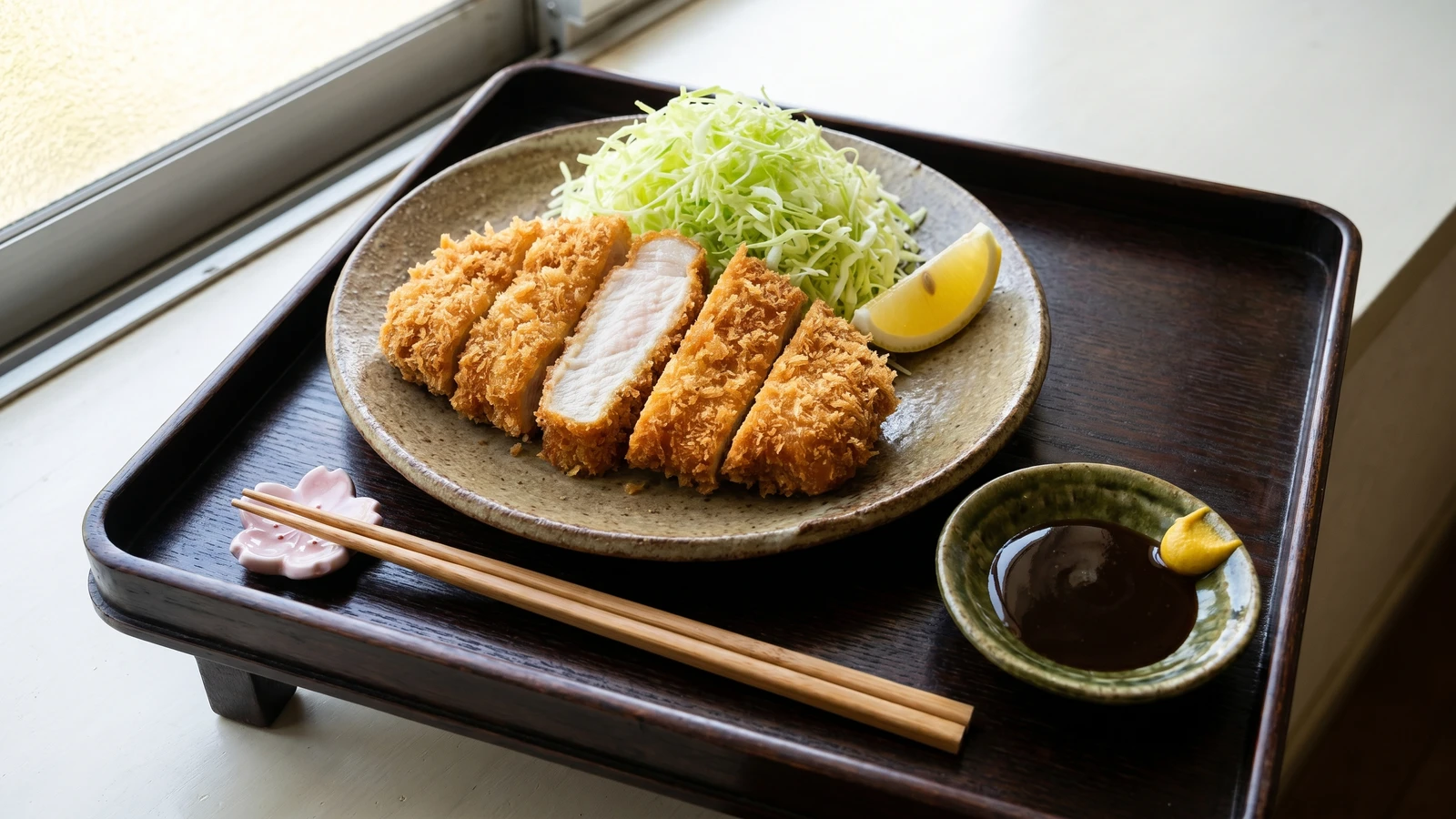Tonkatsu (とんかつ, breaded pork cutlet)