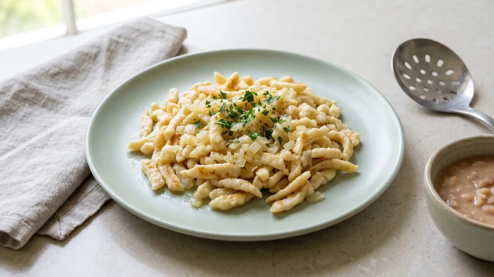 Spätzle de Colher