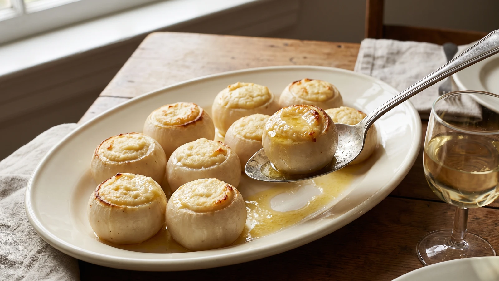 Stuffed Turnips.—B