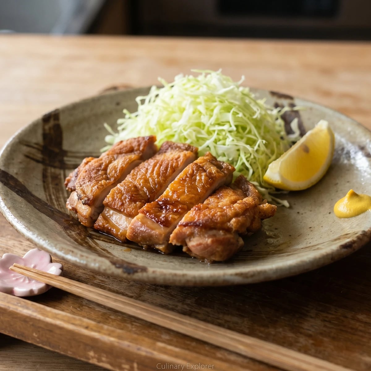 Sanzoku-yaki (山賊焼, Nagano fried thigh)