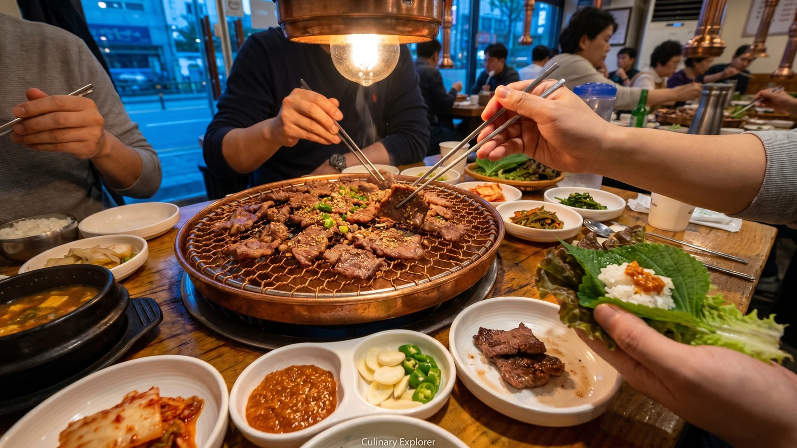 Gwangyang-sik Bulgogi (Copper-Gridiron Bulgogi)
