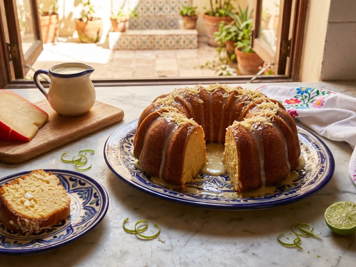 Pastel de Queso de Bola Yucateco - Chef Lupita