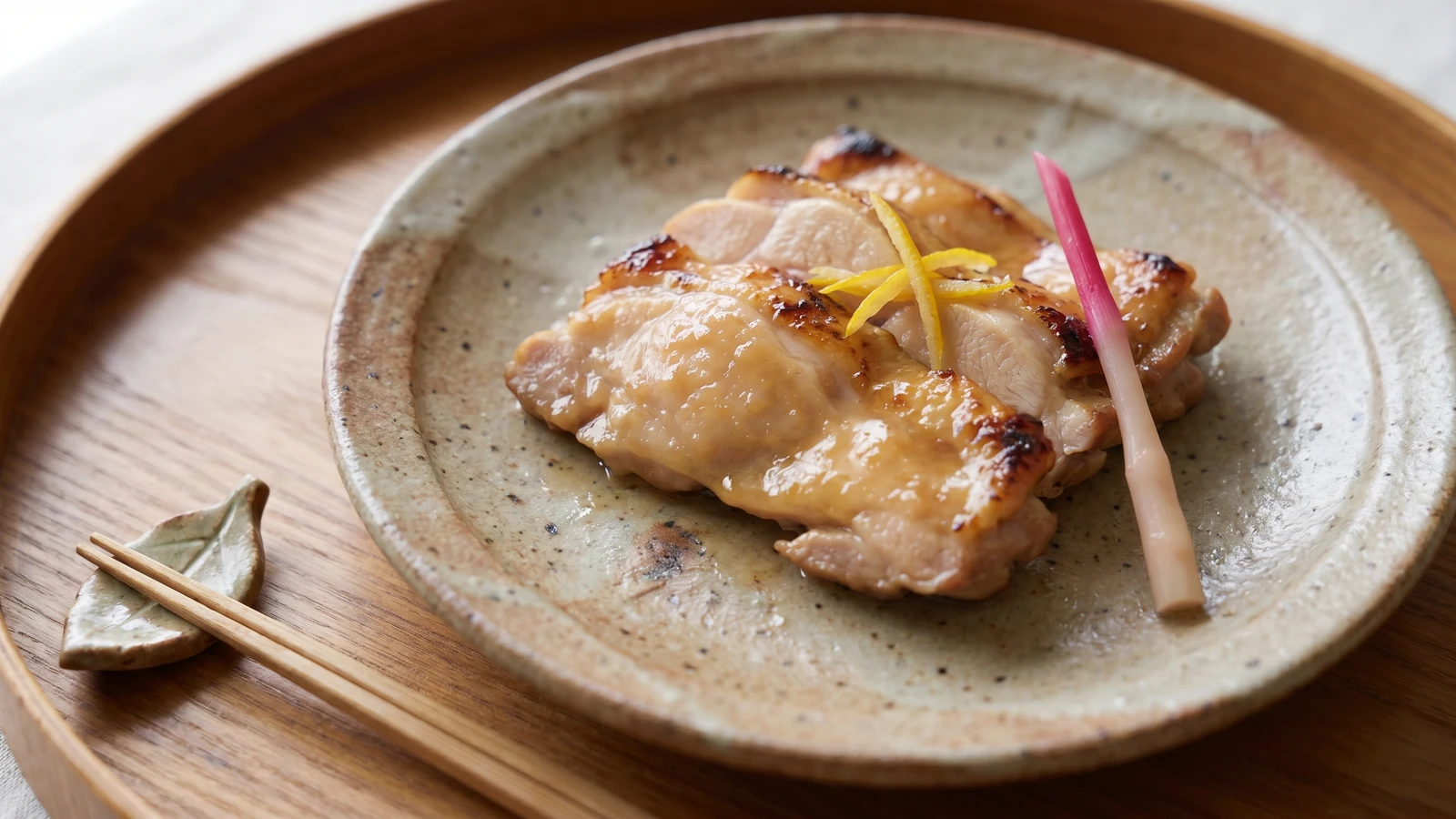 Miso-Marinated Grilled Chicken (鶏の西京焼き, Tori no Saikyōyaki)
