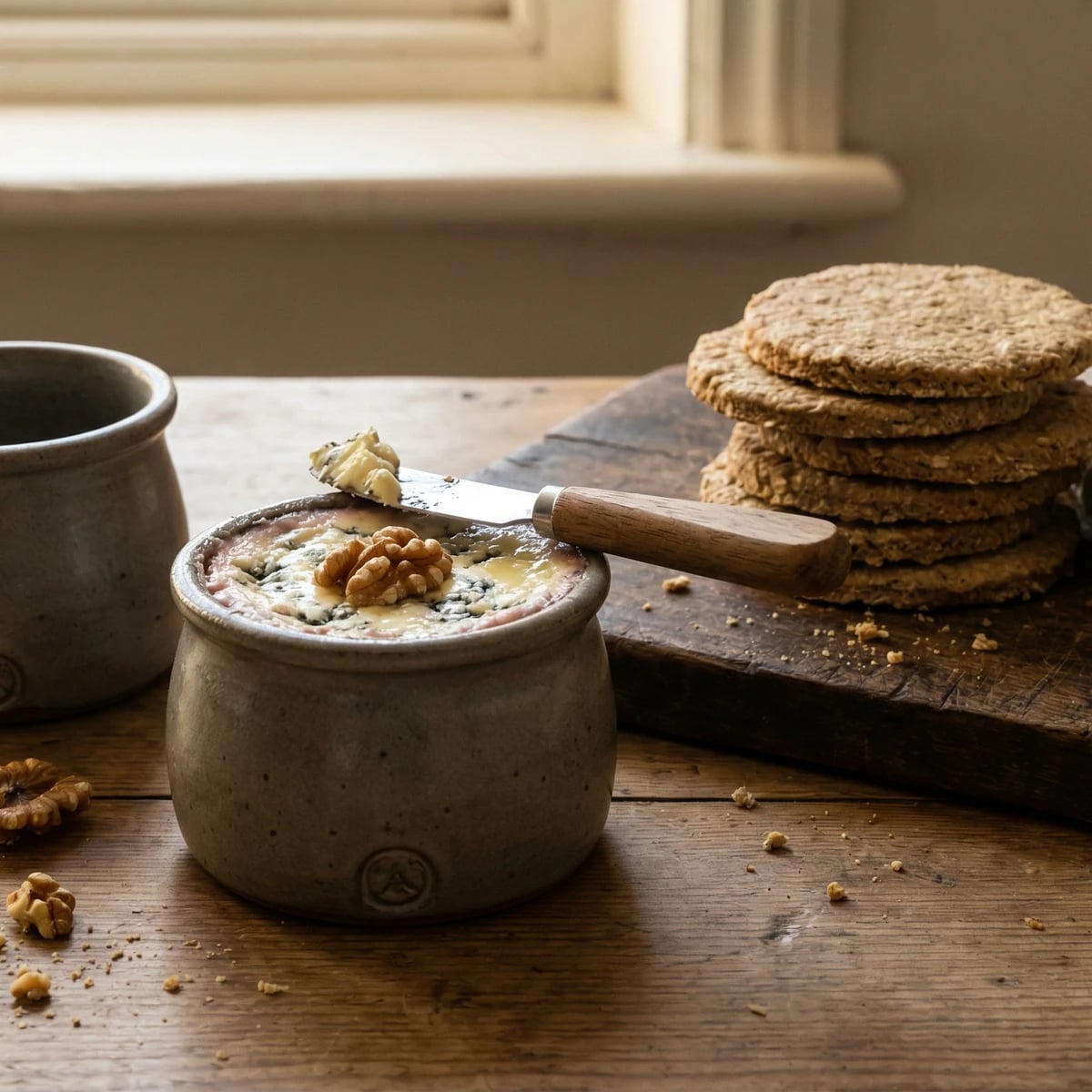 Potted Stilton with Port and Walnuts