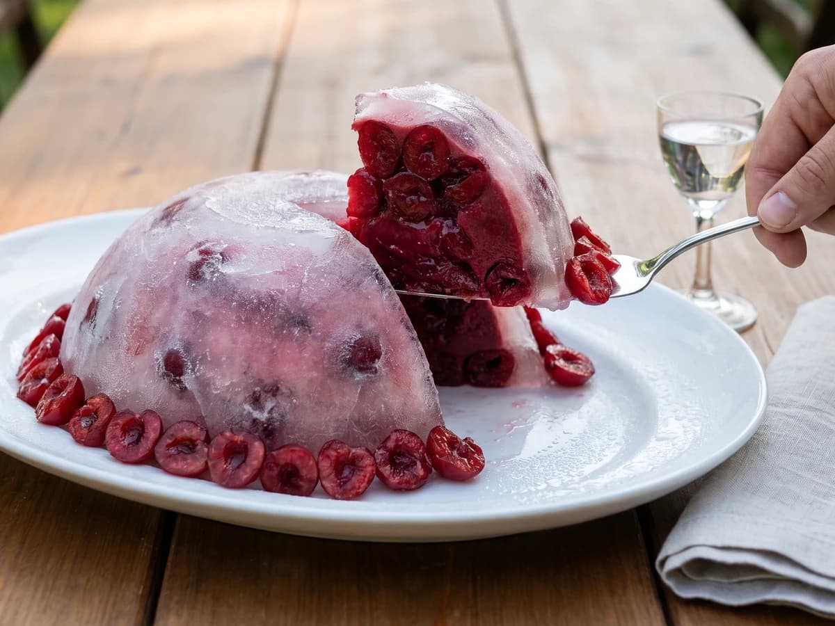 Bombe Montmorency - Chef Juliette