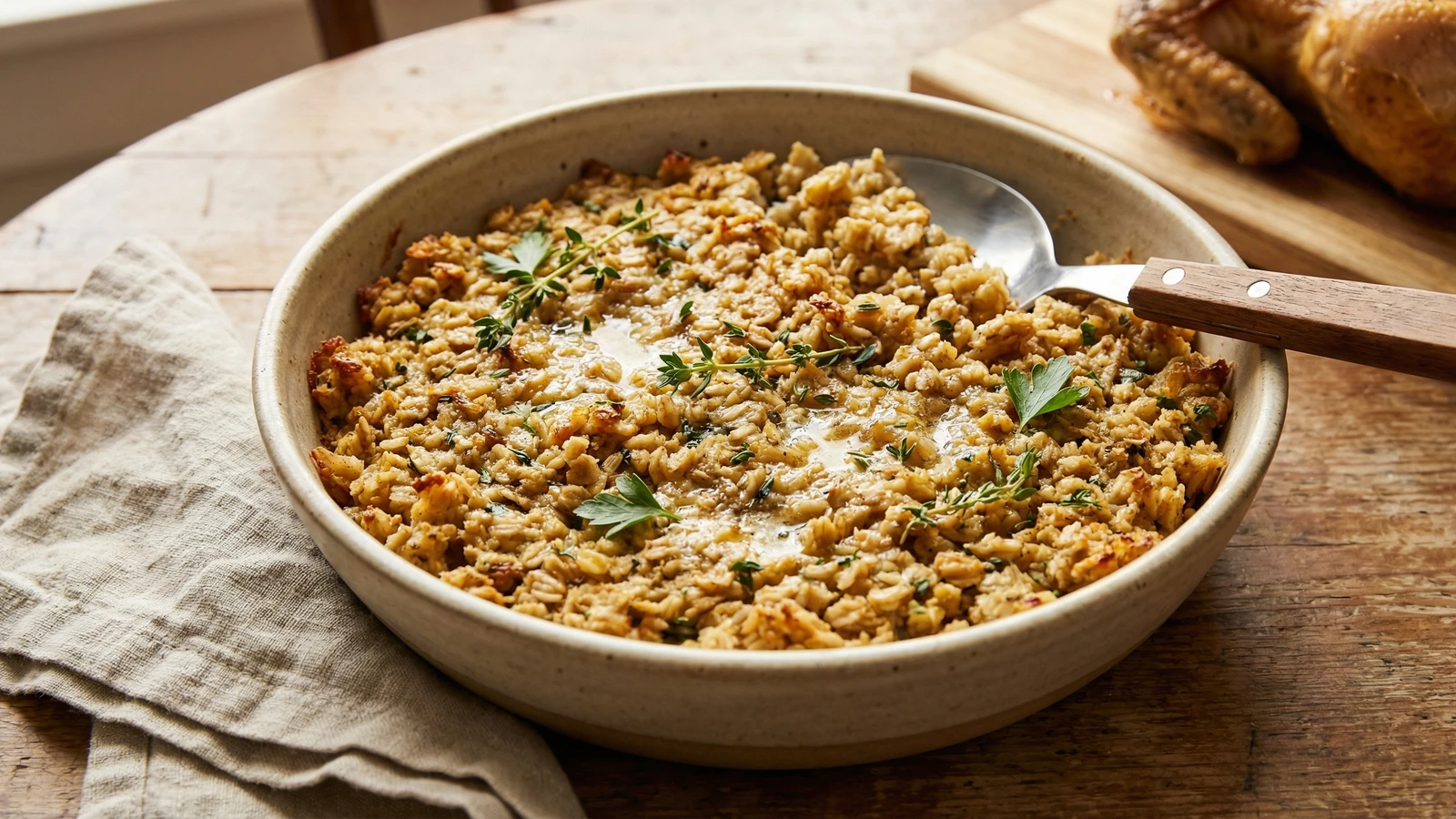 Oatmeal and Herb Stuffing