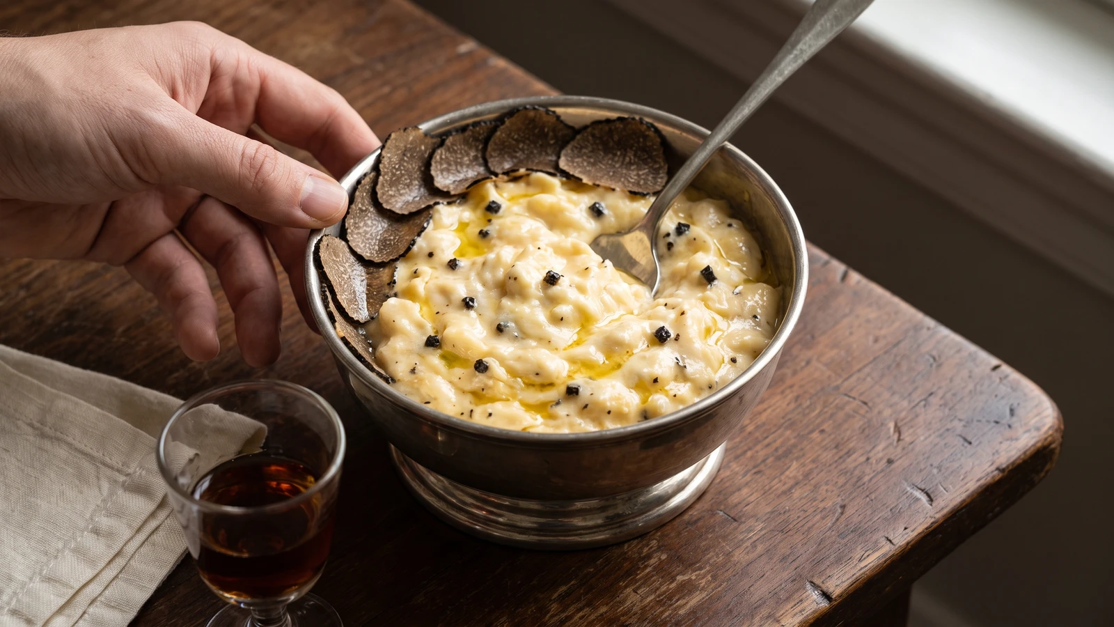 Scrambled Eggs with Truffles