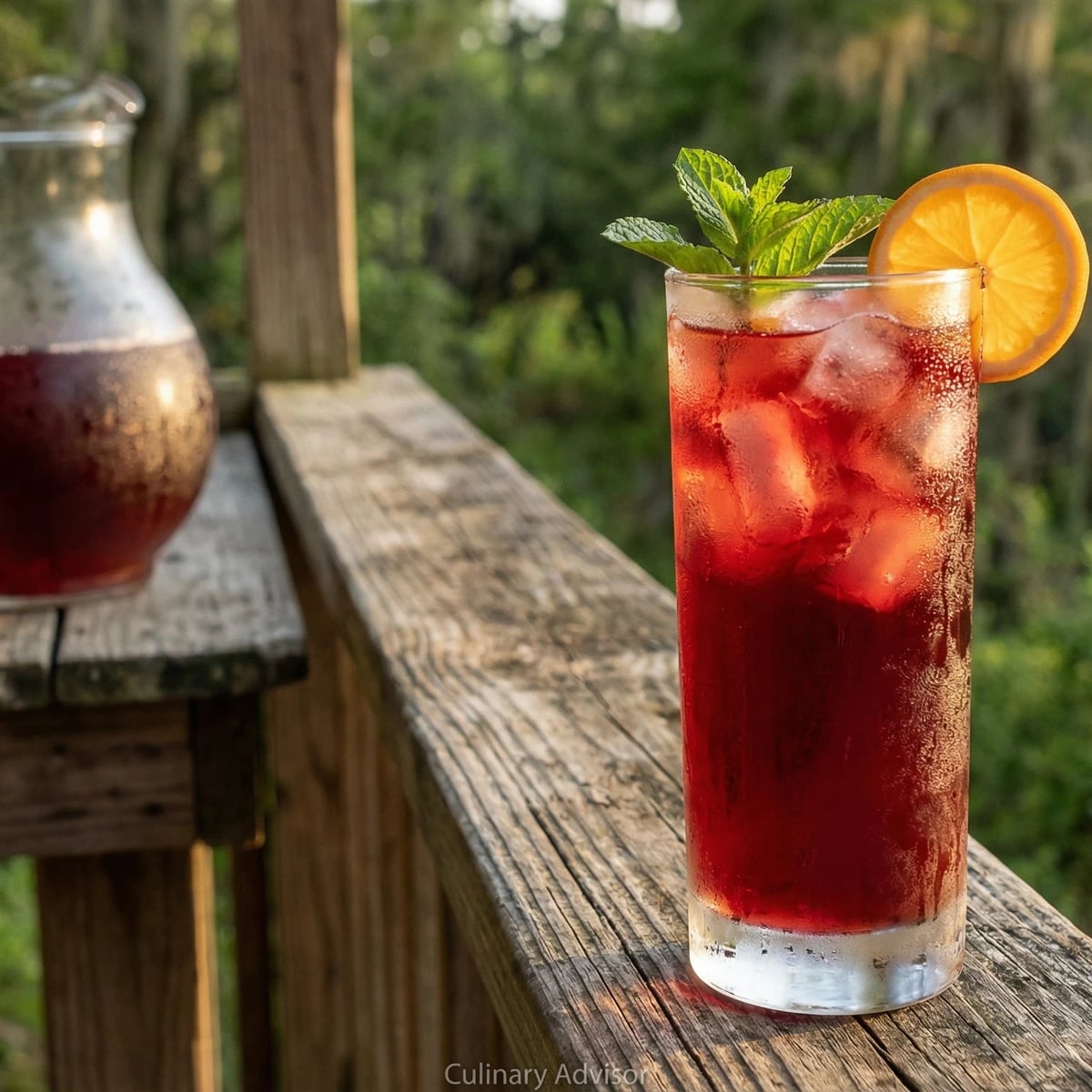 Bayou Hibiscus Sweet Tea