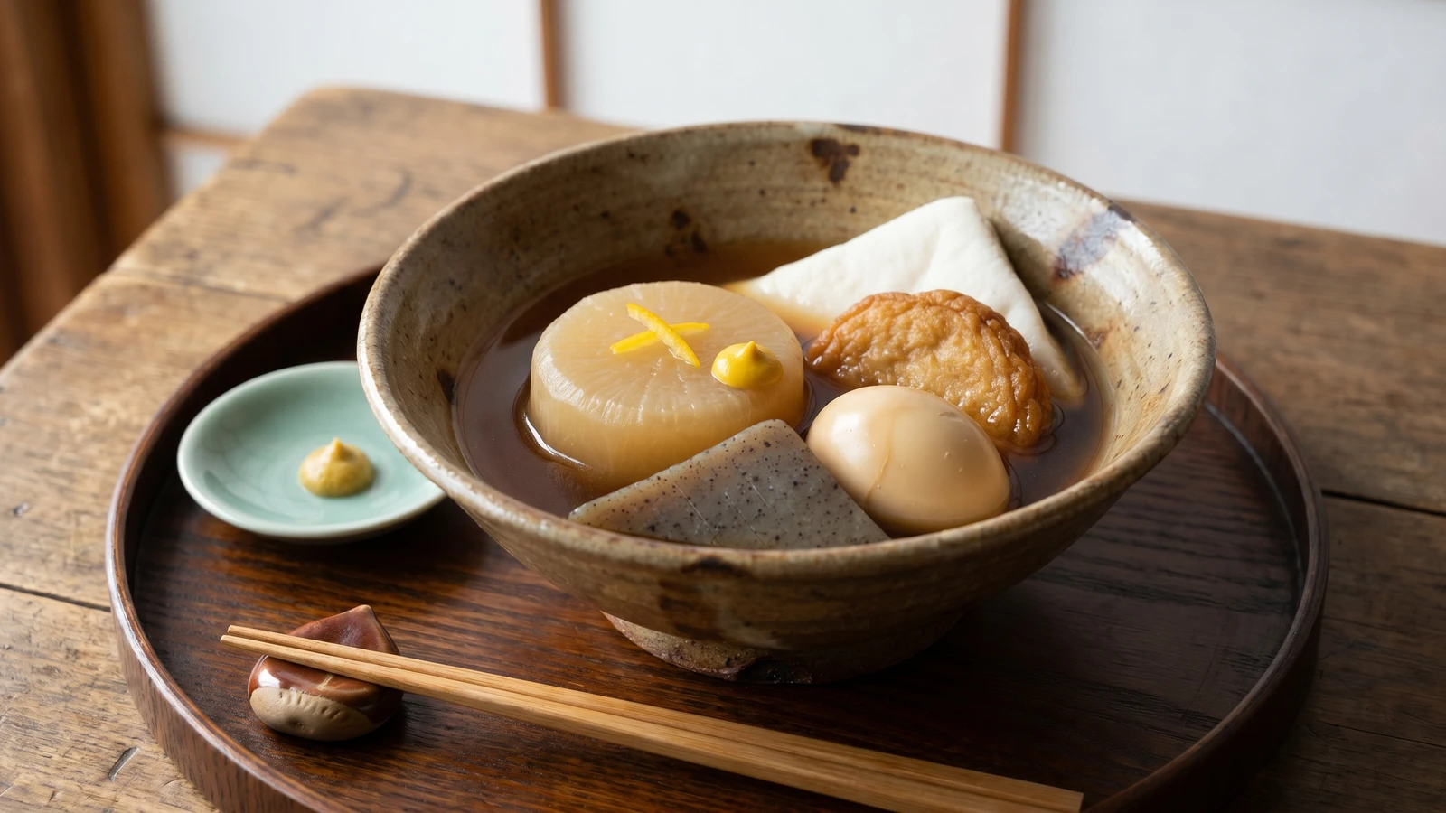 Kantō Oden (関東風おでん, Tokyo-Style Winter Stew)