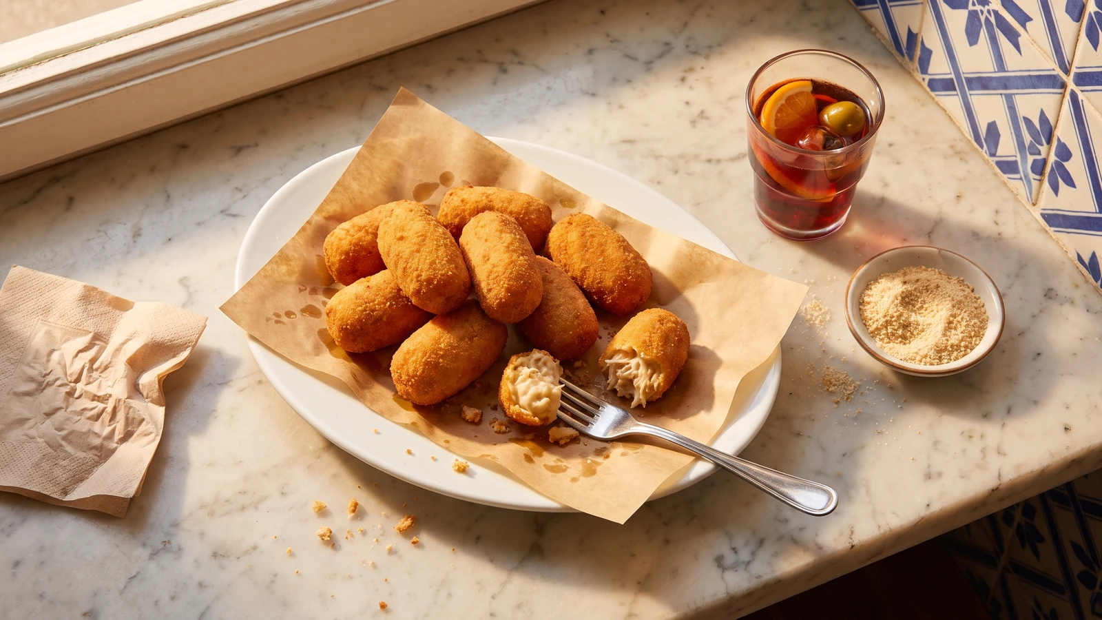Croquetas de Pollo Madrileñas