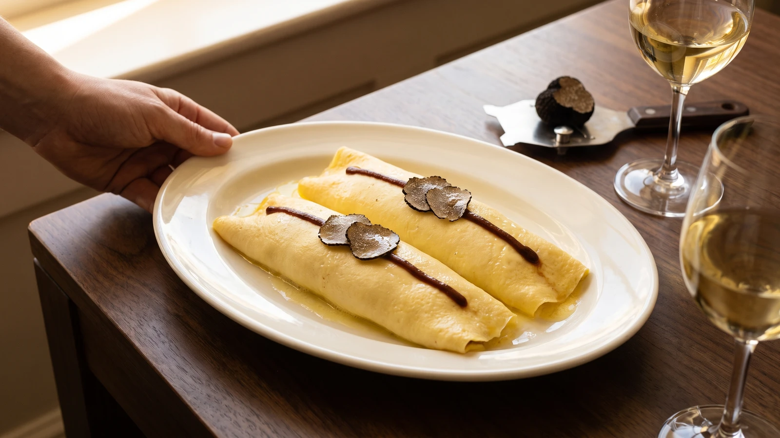 Omelet with Truffles
