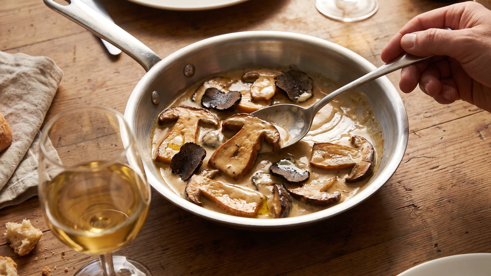 Cèpes à la Rossini