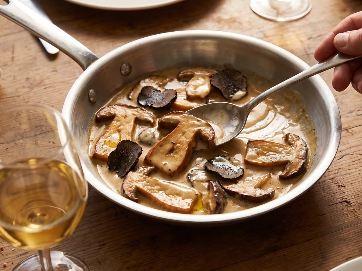 Cèpes à la Rossini - Chef Juliette