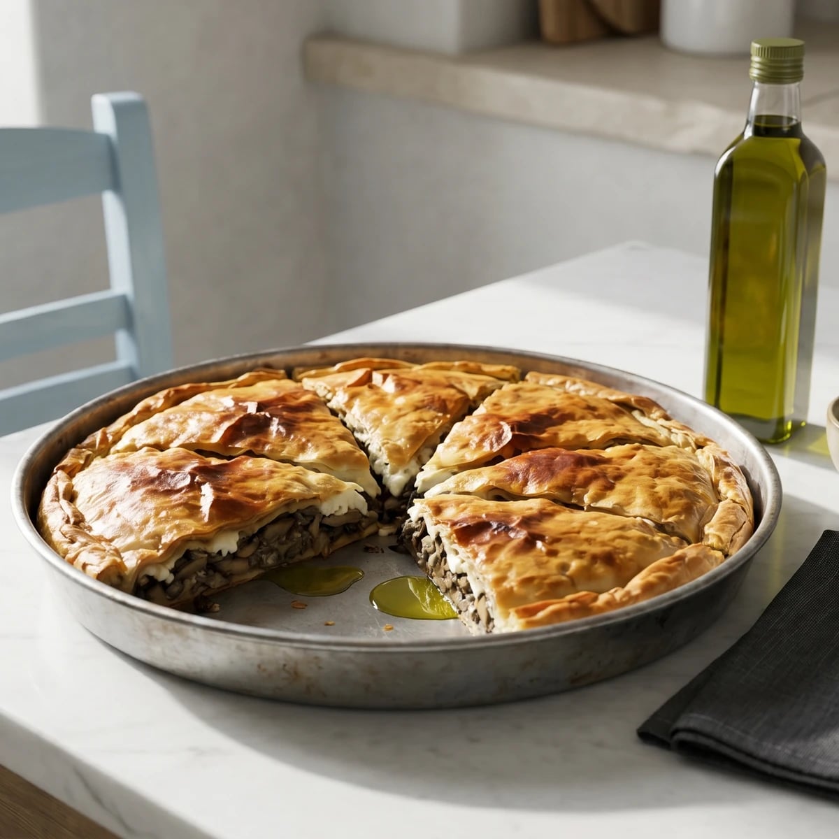 Manitaropita Grevenon (Μανιταρόπιτα Γρεβενών)