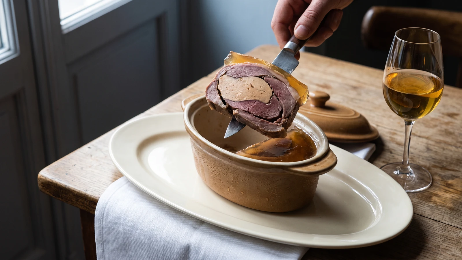 Terrine de Caneton Rouennais à la Gelée