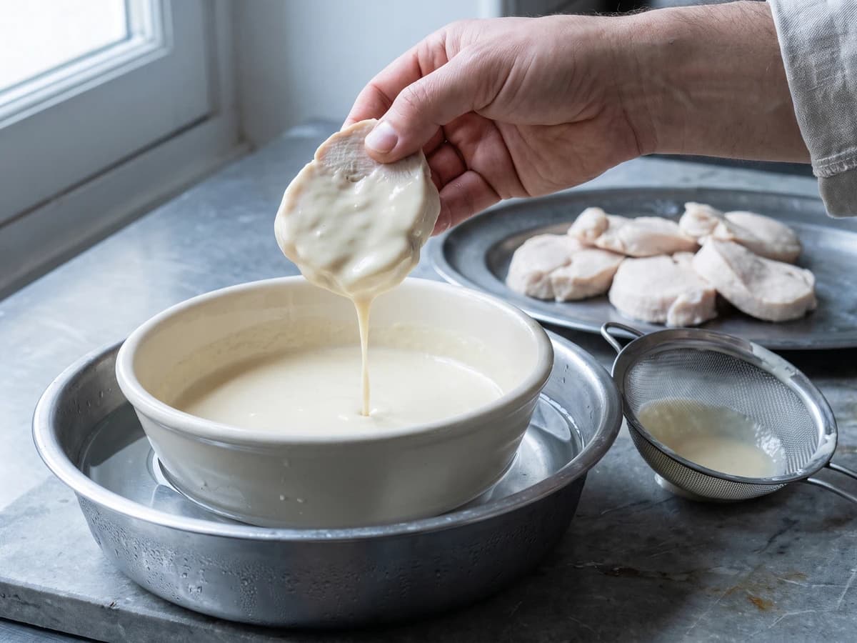 White Chaud-Froid Sauce - Chef Juliette
