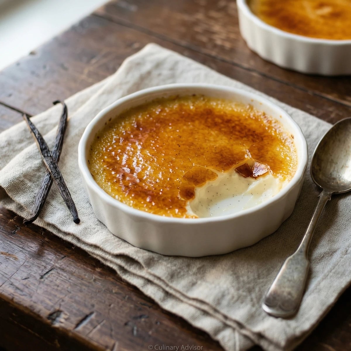 Vanilla Bean Crème Brûlée