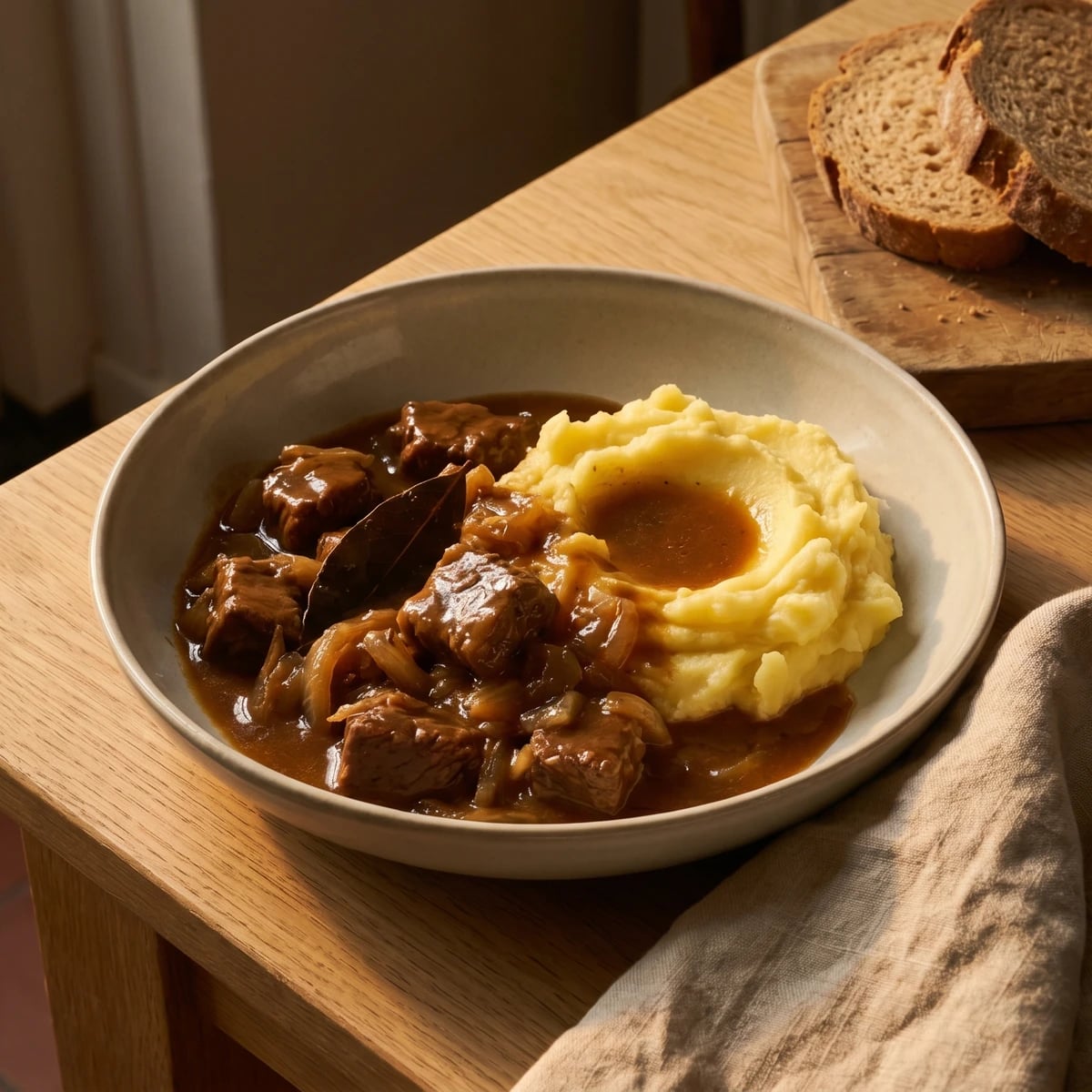 Hachee (Dutch Beef and Onion Stew)