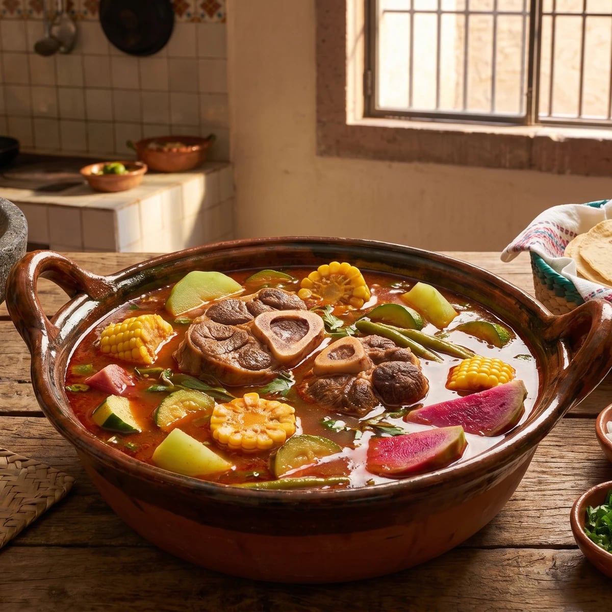 Bajío Mole de Olla with Chilcuague