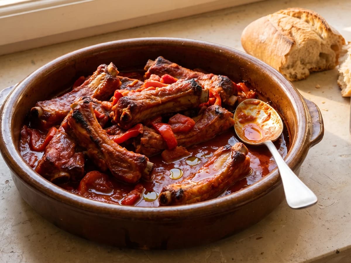 Costillas a la Riojana - Chef Isabel