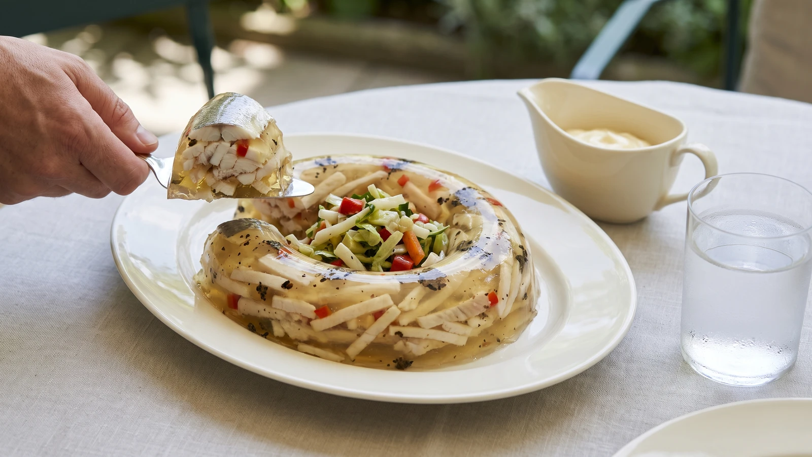 Bordure de Filets de Soles à l’Italienne