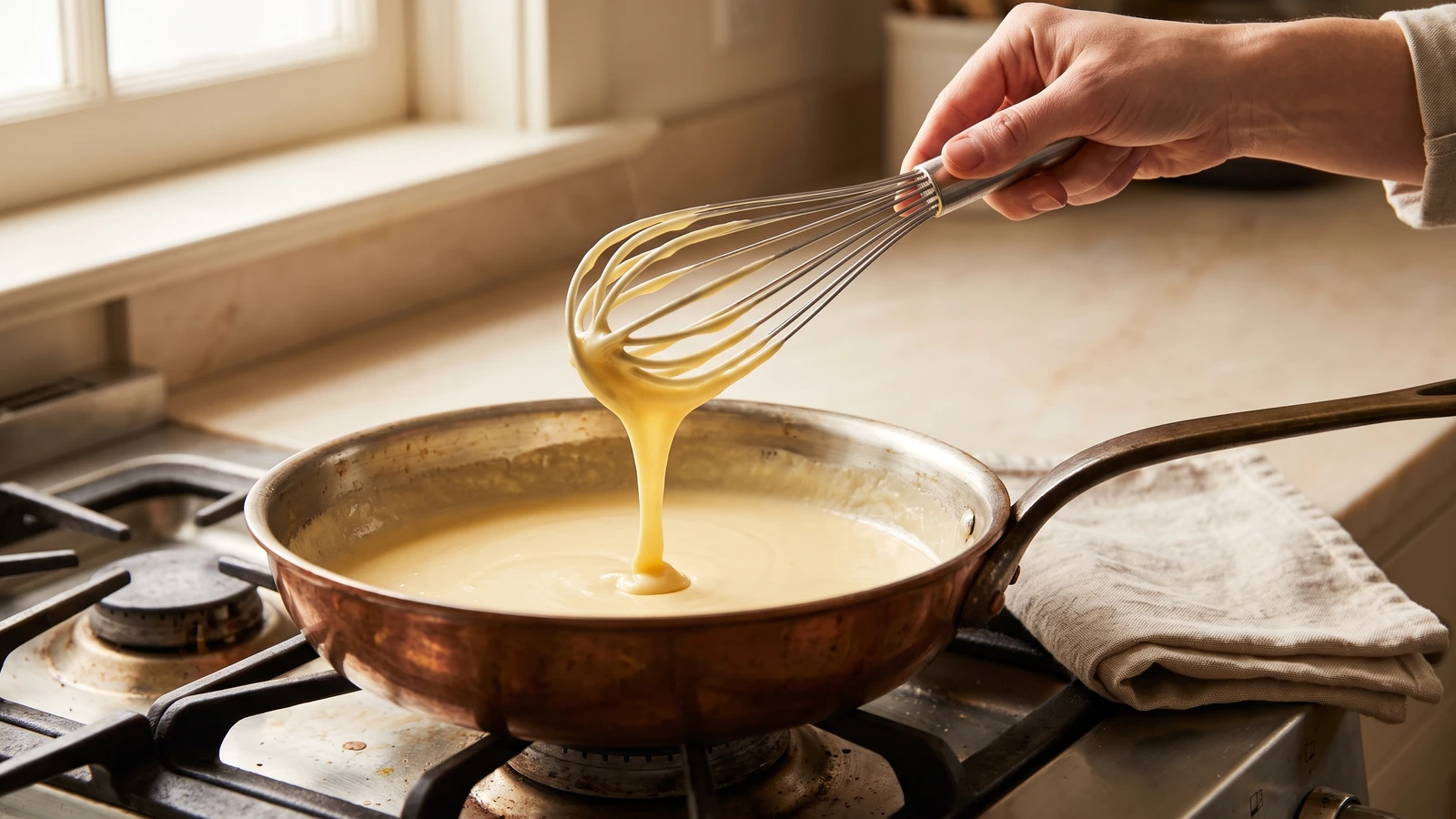 Allemande Sauce or Thickened Velouté