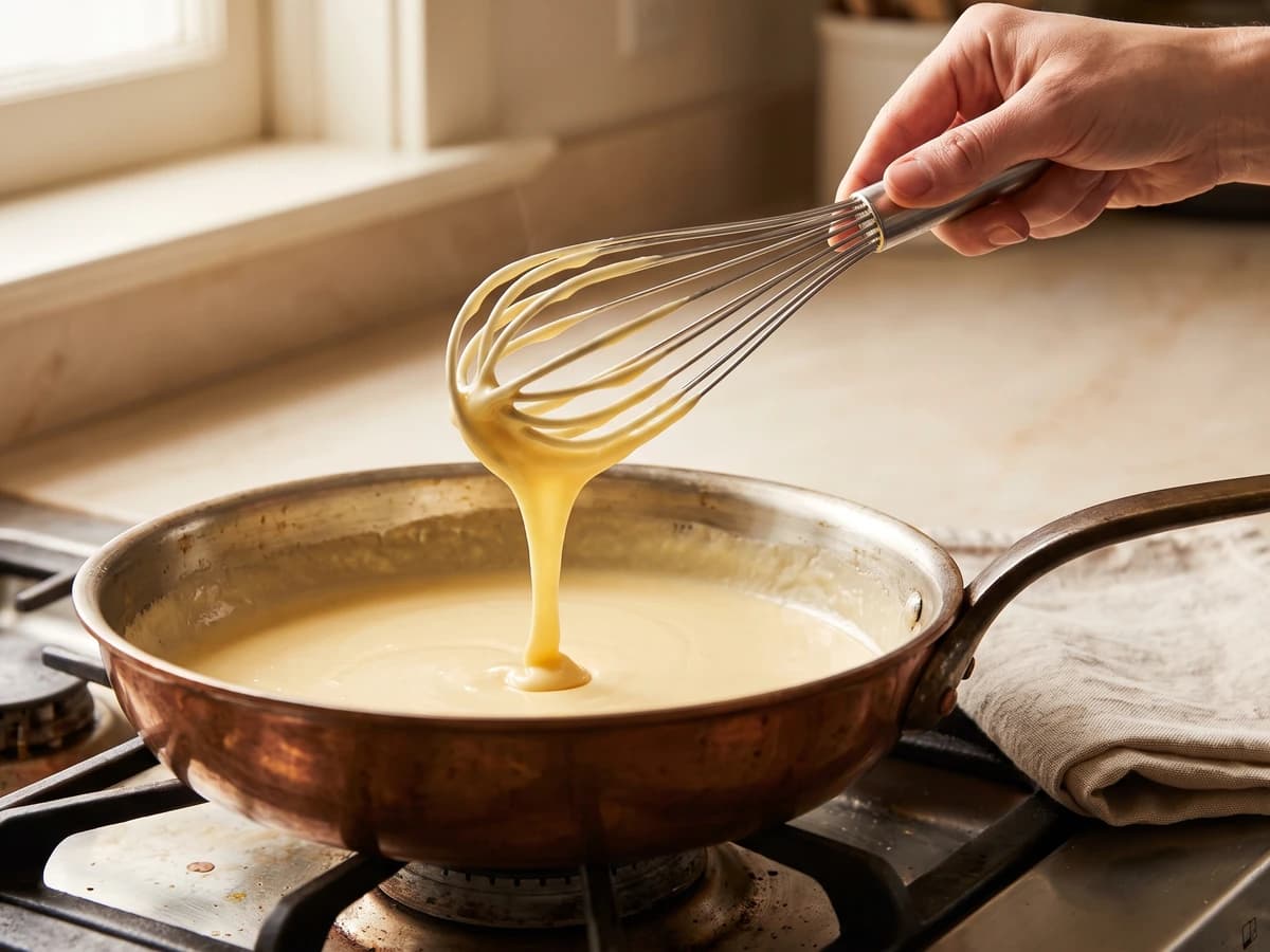 Allemande Sauce or Thickened Velouté - Chef Juliette