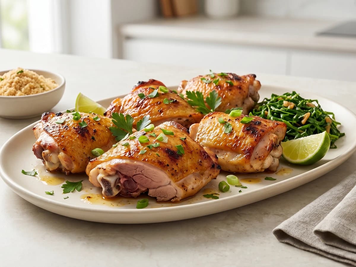 Sobrecoxa de Frango na Brasa - Chef Juliana
