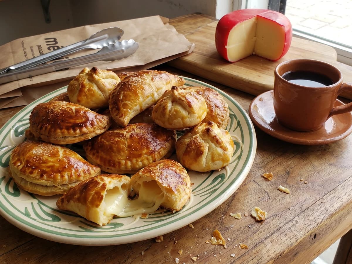 Pastelitos de Queso de Bola - Chef Lupita