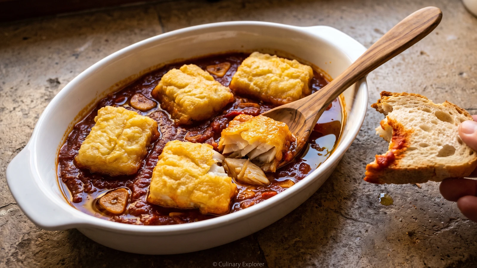 Bacalao con Tomate Andaluz