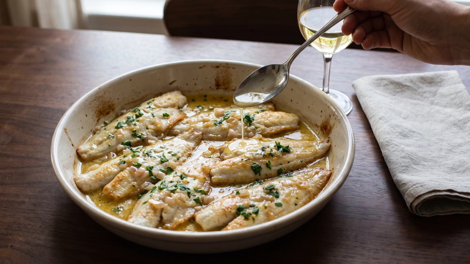 Filets de Soles Bercy