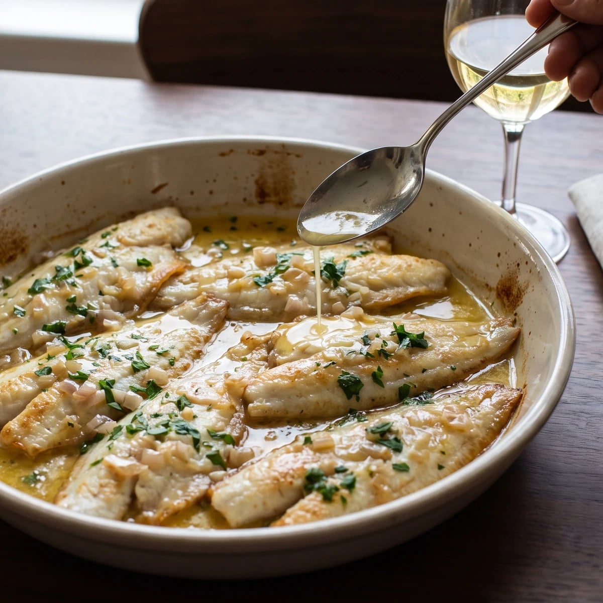 Filets de Soles Bercy