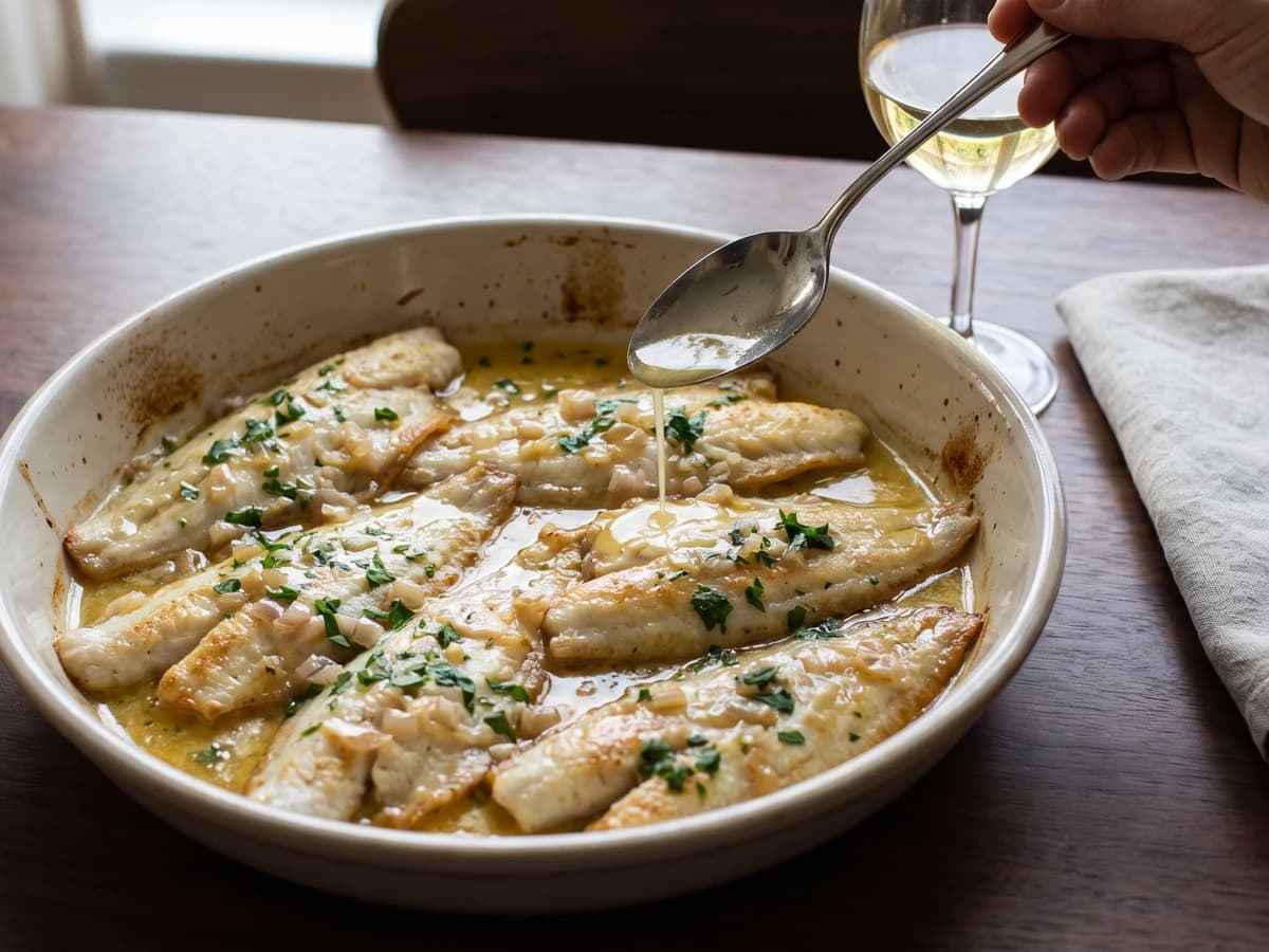 Filets de Soles Bercy - Chef Juliette