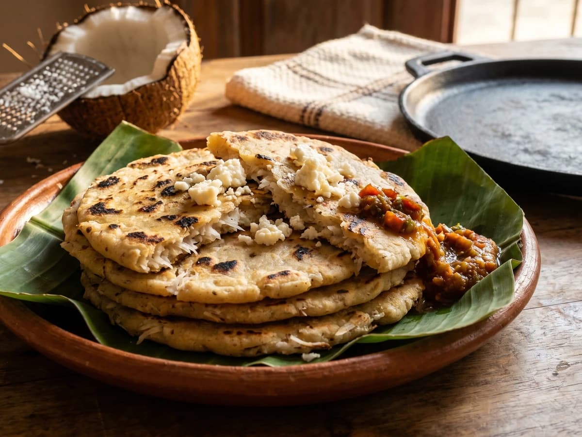 Tortillas de Coco Tabasqueñas