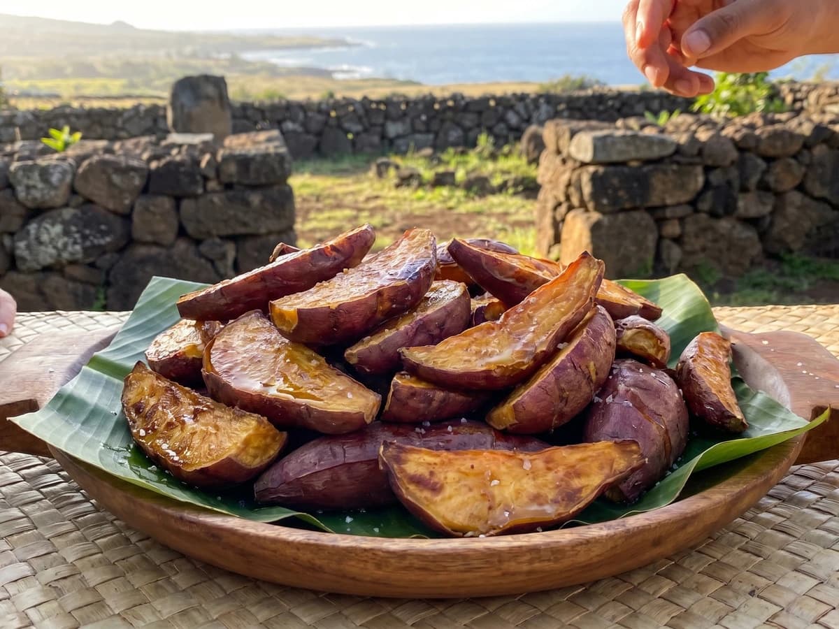 Kumara (Rapa Nui Sweet Potato) - Chef Makoa