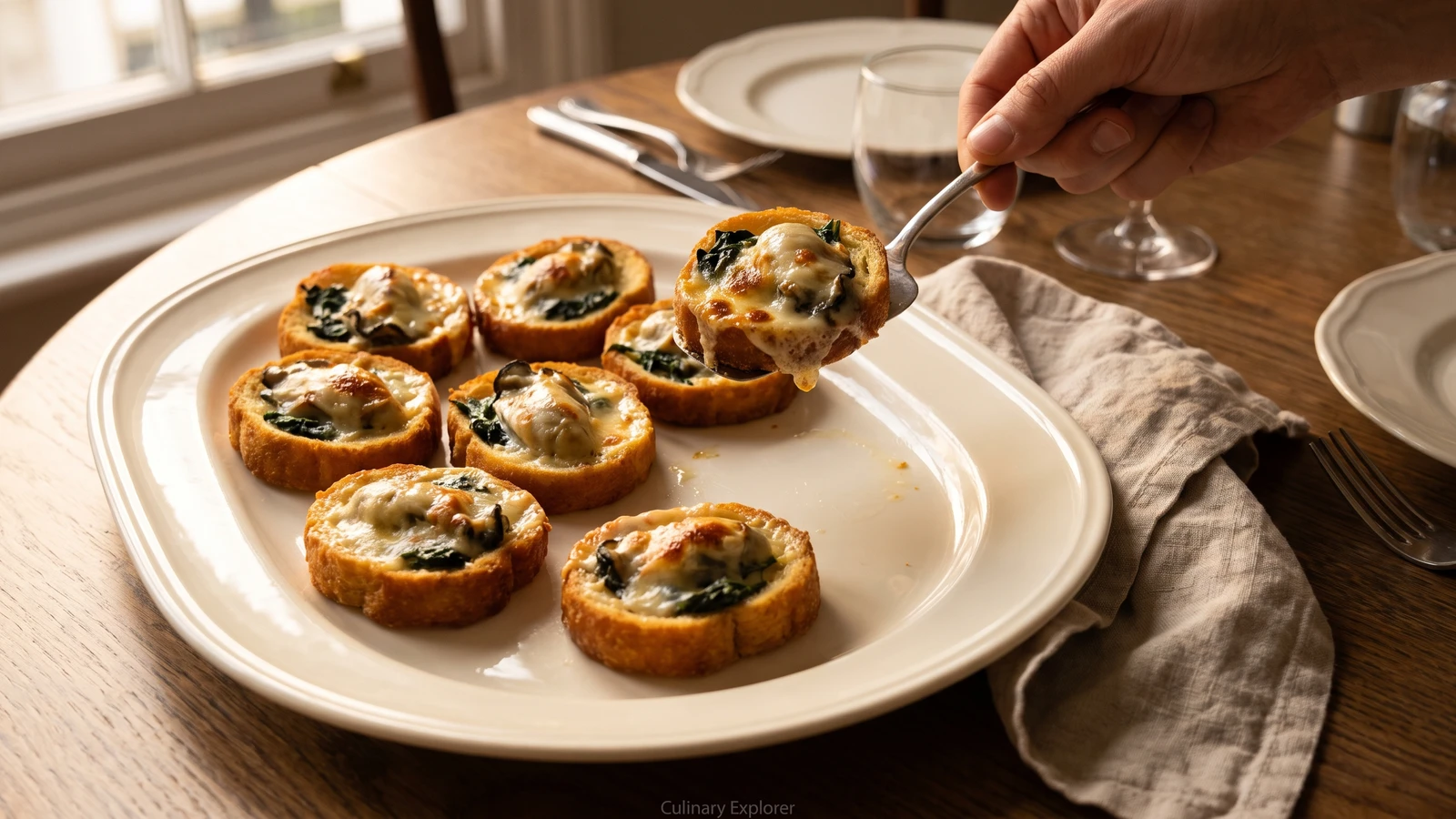 Canapes à la Cadogan