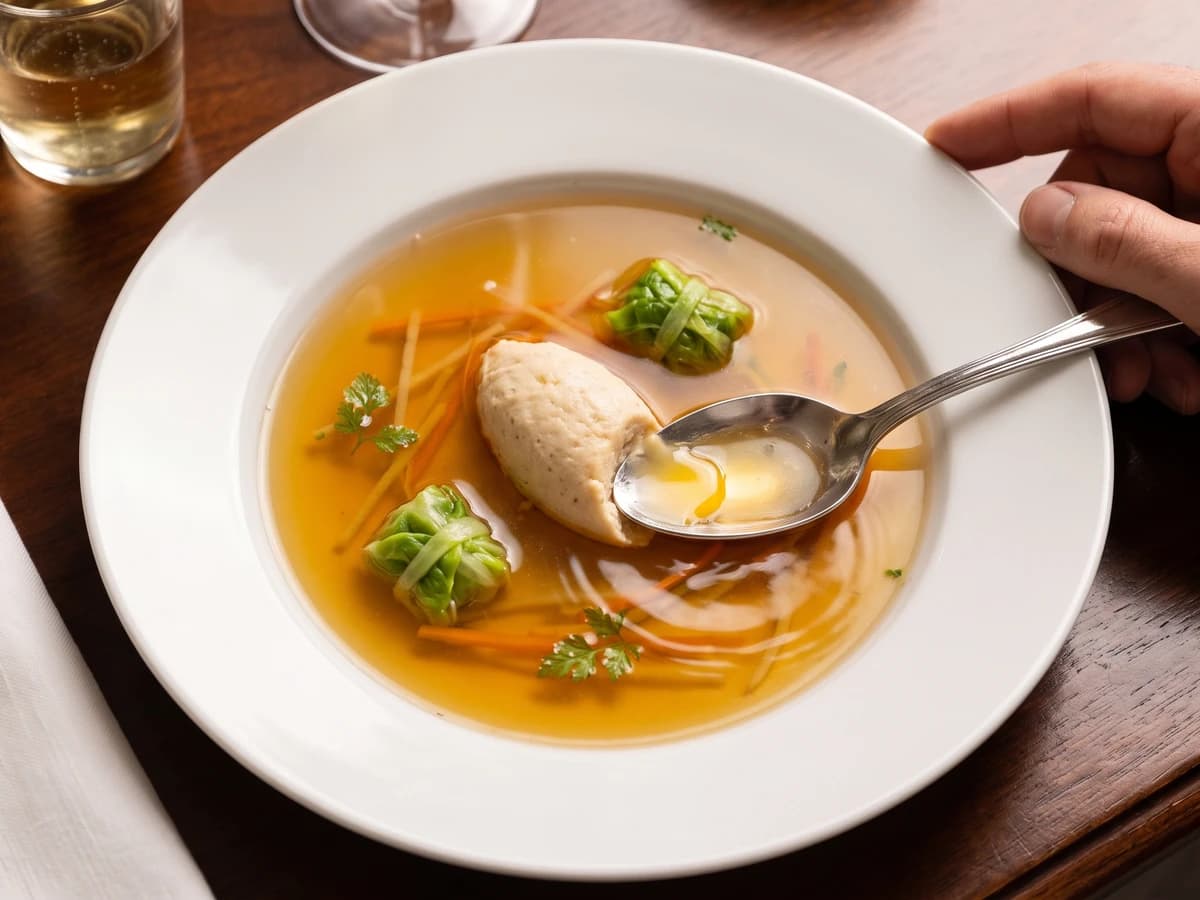 Consommé Richelieu - Chef Juliette