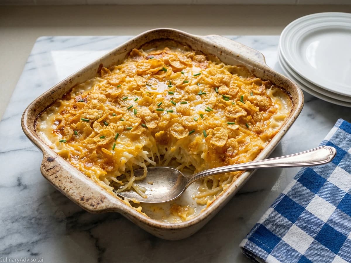 Cheesy Hashbrown Casserole - Chef Dean