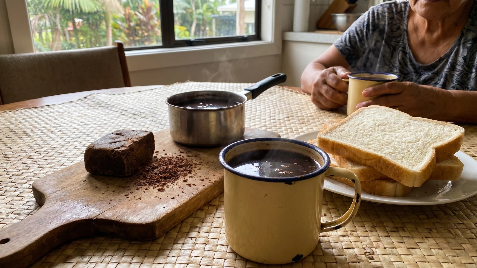 Koko Sāmoa (Sāmoan Hot Cacao)