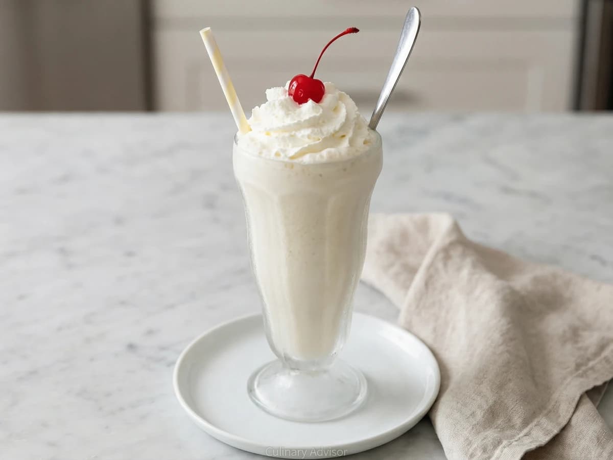 Old-Fashioned Vanilla Malt - Chef Dean