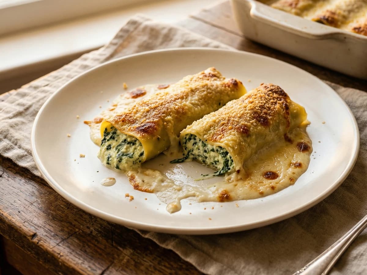 Cannelloni Ricotta e Spinaci
