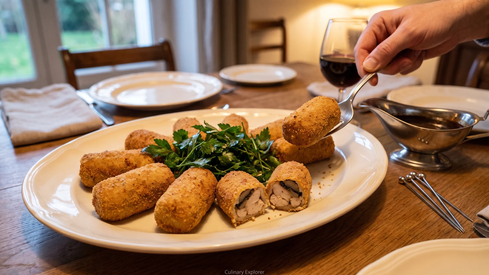Attereaux de Ris de Veau à la Villeroy