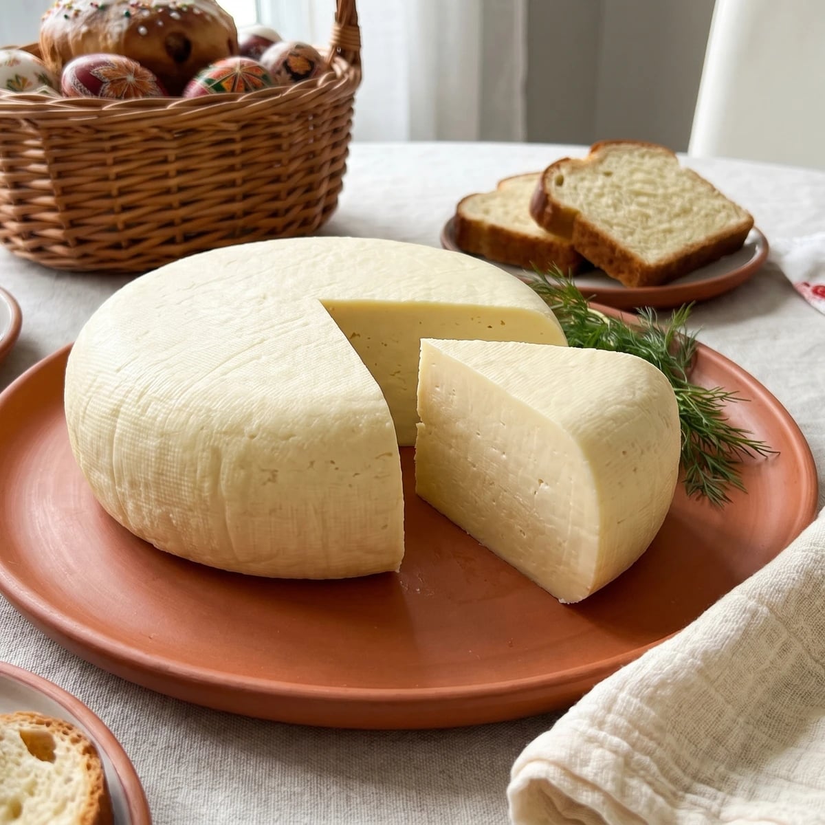 Hrudka (грудка, Easter egg cheese)